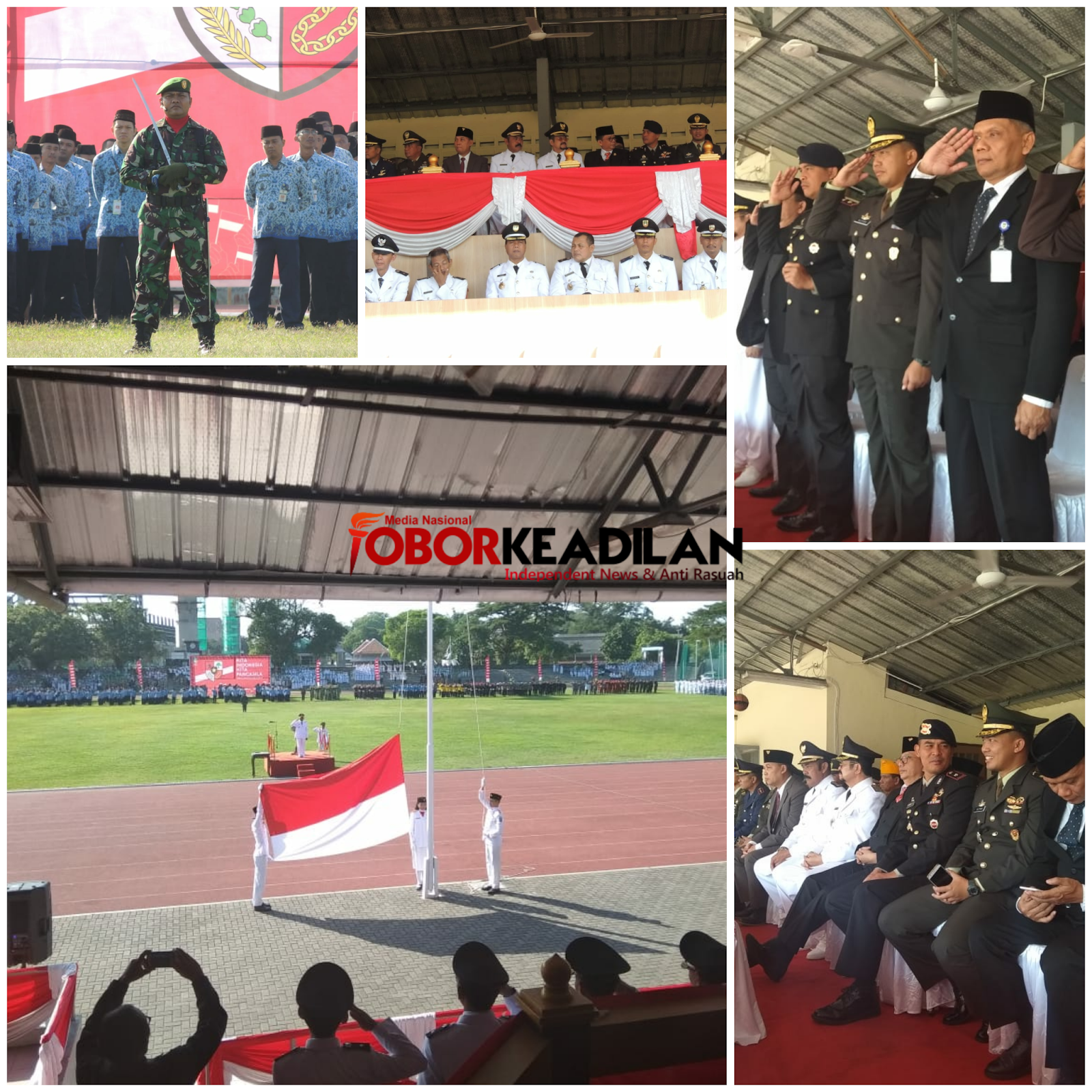 Kasdim 0735/Surakarta Bersama Forkopimda Ikuti Upacara Hari Lahir Pancasila