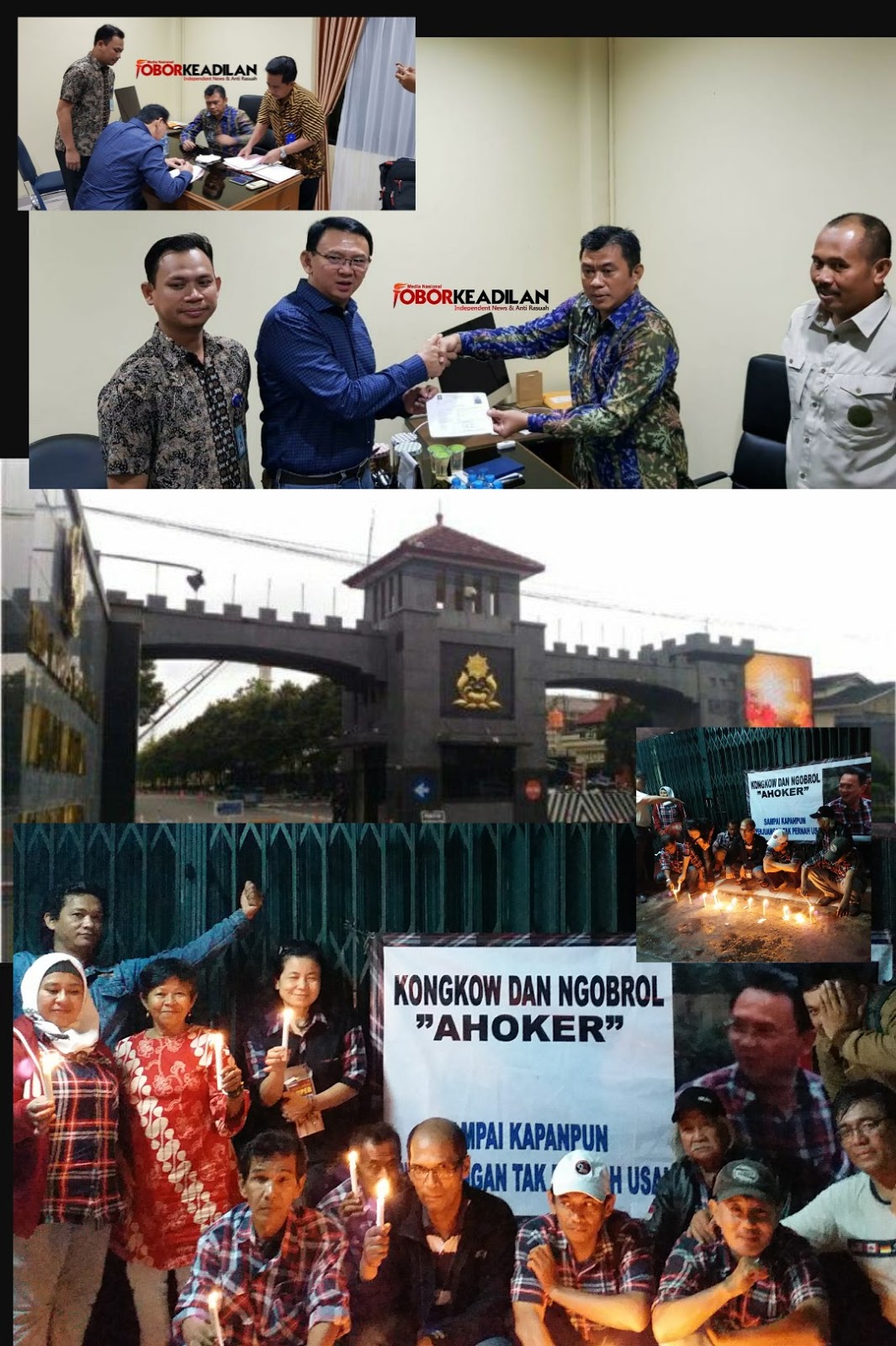 BTP Bebas Murni, Sankin Senangnya Ahoker Nginap 3 hari Dipinggir Jalan Mako Brimob 