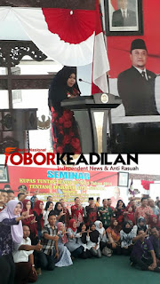 Mariani SST Sebagai ketua Presidium KNASN , Hadir Pembicara pada Seminar Kupas Tuntas Revisi UU ASN