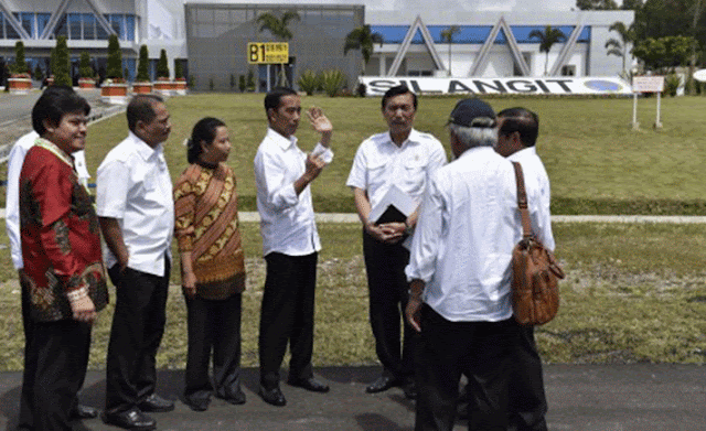 Selepas Diresmikan Jokowi, Aktivitas Silangit Meningkat