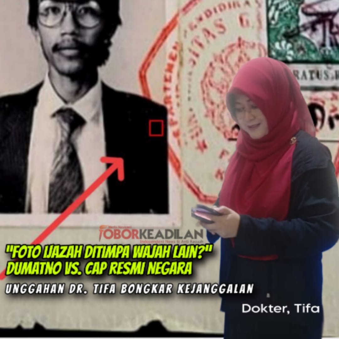 Dumatno di Atas Nama Jokowi: Dugaan Pemalsuan dalam Bingkai Ijazah