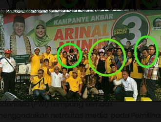 Gawat !! Ketua PWI Lampung "Jual" Organisasi untuk Cagub dan Sugar Group