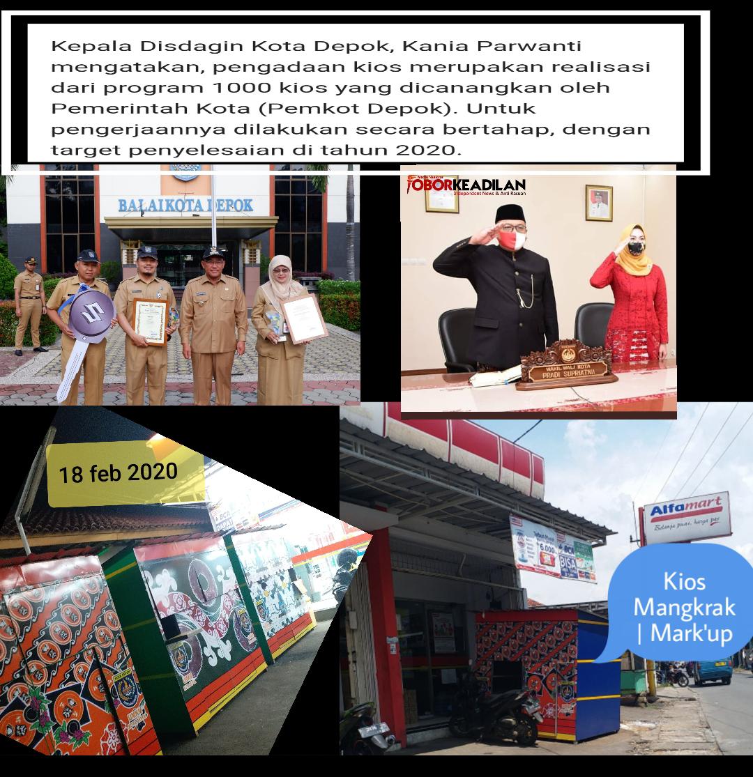 Pengadaan 1000 Kios UMKM Rampung di 2020, Dalam Hal ini Pemkot Depok Omong Kosong 