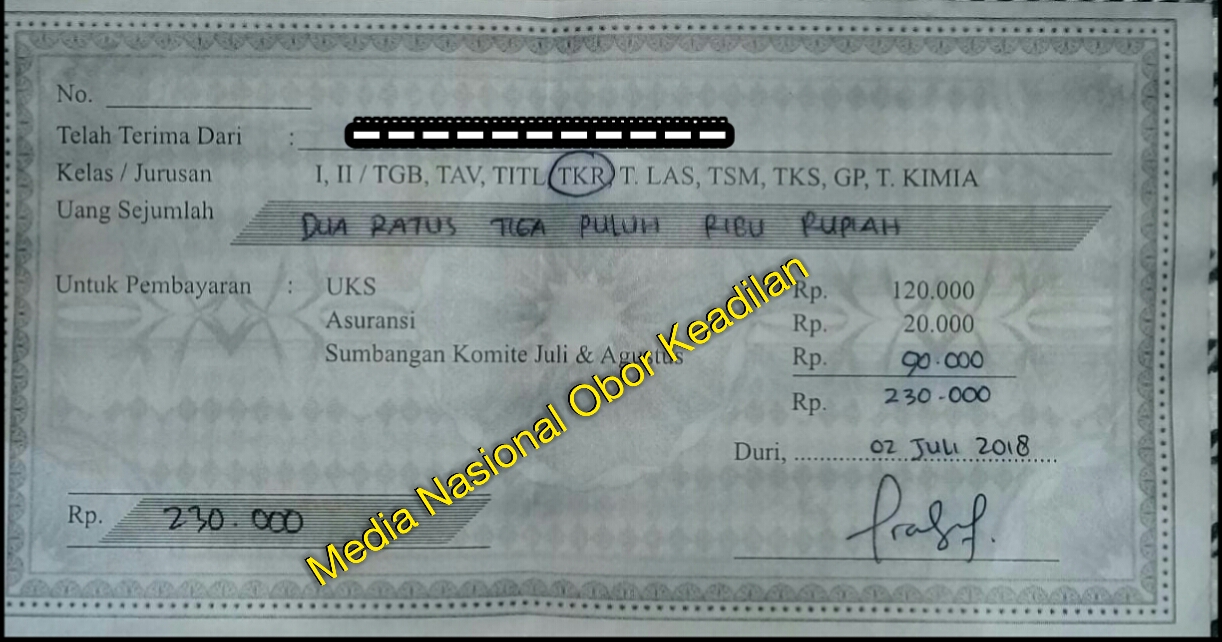 Kutipan Sekolah Dilarang , Berbagai Sumbangan Sekolah Merajalela