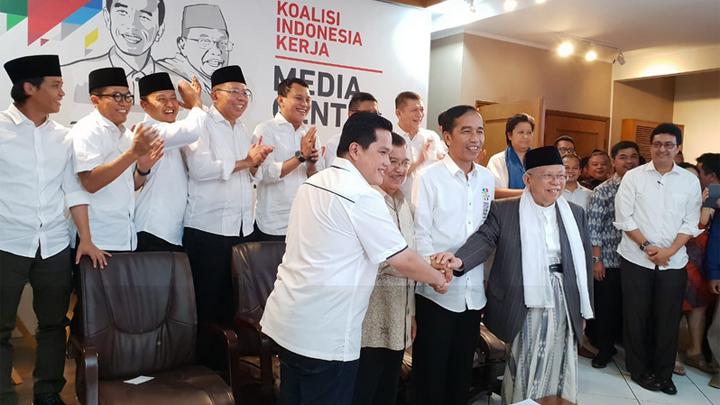 Menghindar Bayar Hutang Spanduk, Tim Kampanye Nasional (TKN) Jokowi- Amin Bakal Dipolisikan 