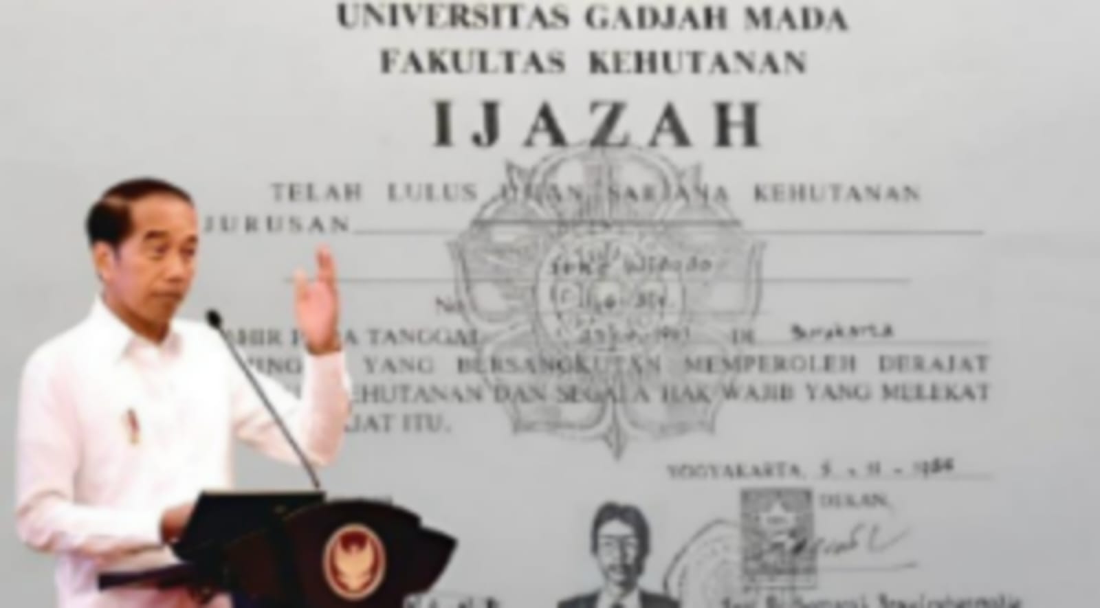 Menguak Masa Lalu Mulyono: Diterima di UGM, Tapi Tak Masuk Kuliah 3 Bulan