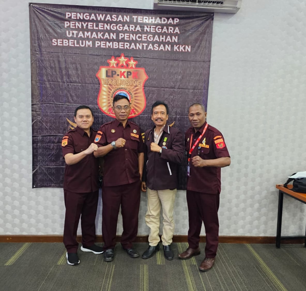 Ketum LP-KPK Amirul S. Piola Kukuhkan Nanda Almer Ronny Putra Sebagai Kepala Satuan Intelijen Nasional
