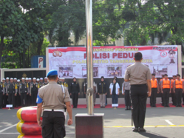 Polres Metro Tangerang Kota Launching Program Polisi Peduli