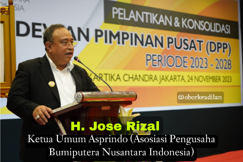 JOSE RIZAL: "Political Rights" Anggota Kita Diberbagai Parpol Mengakselerasi Pencapaian Visi Misi Asprindo 