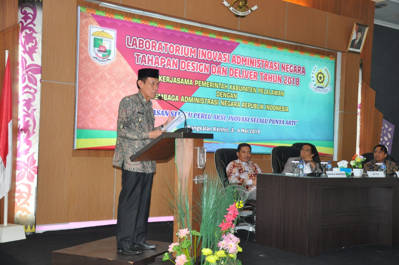 Wabup H.Zardewan :  Jadikan Inovasi Daerah Sebagai Peluang Melahirkan Ide Dan Gagasan Dalam Mendukung Peningkatan Kinerja Pemerintah Daerah