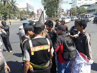 Pelaku sabu-sabu Bebas : GAM Demo Minta Kapolri Copot Kasat Narkoba Polrestabes Makassar