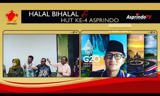 Sandiaga S. Uno pada HUT ke-4 Asprindo: Semoga ASPRINDO Dapat Menyusul KADIN Dan HIPMI