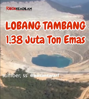 Lobang Tambang 1, 38 Juta Ton Emas, Catat Bukan Di Israel Tapi Di Kabupaten Dompu
