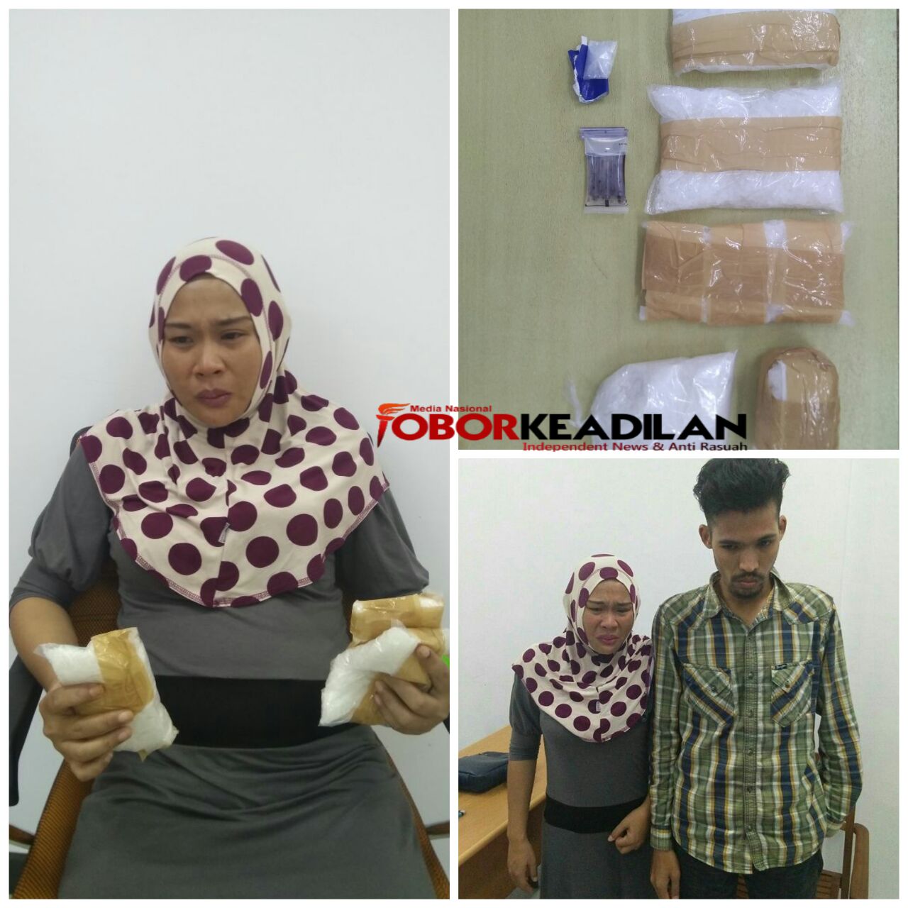 2 Orang Warga Asal Aceh Seludupkan Narkotika Seberat 949 Gram, Di Bandara Pekanbaru