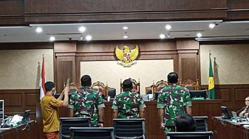 Perwira Tinggi TNI AU MF Saksi Sidang Dugaan Korupsi Rp 738,9 Miliar Terkait Pengadaan Helikopter AW-101