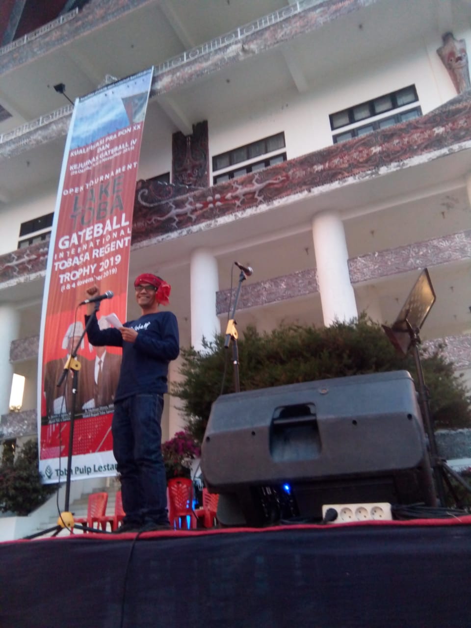 Wakil Bupati Hulman Sitorus Resmi Tutup Turnament Gateball Trophy Bupati Tobasa 2019