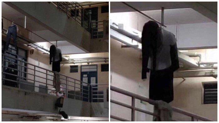 Heboh Foto Mengerikan di Beranda Apartemennya Pria Pengunggah
