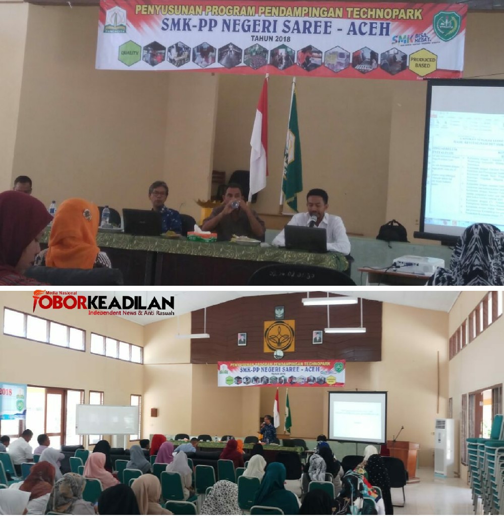 Dit.PSMK Kementerian P dan K Republik Indonesia Lakukan Pendampingan Program Technopark di SMK-PP Saree