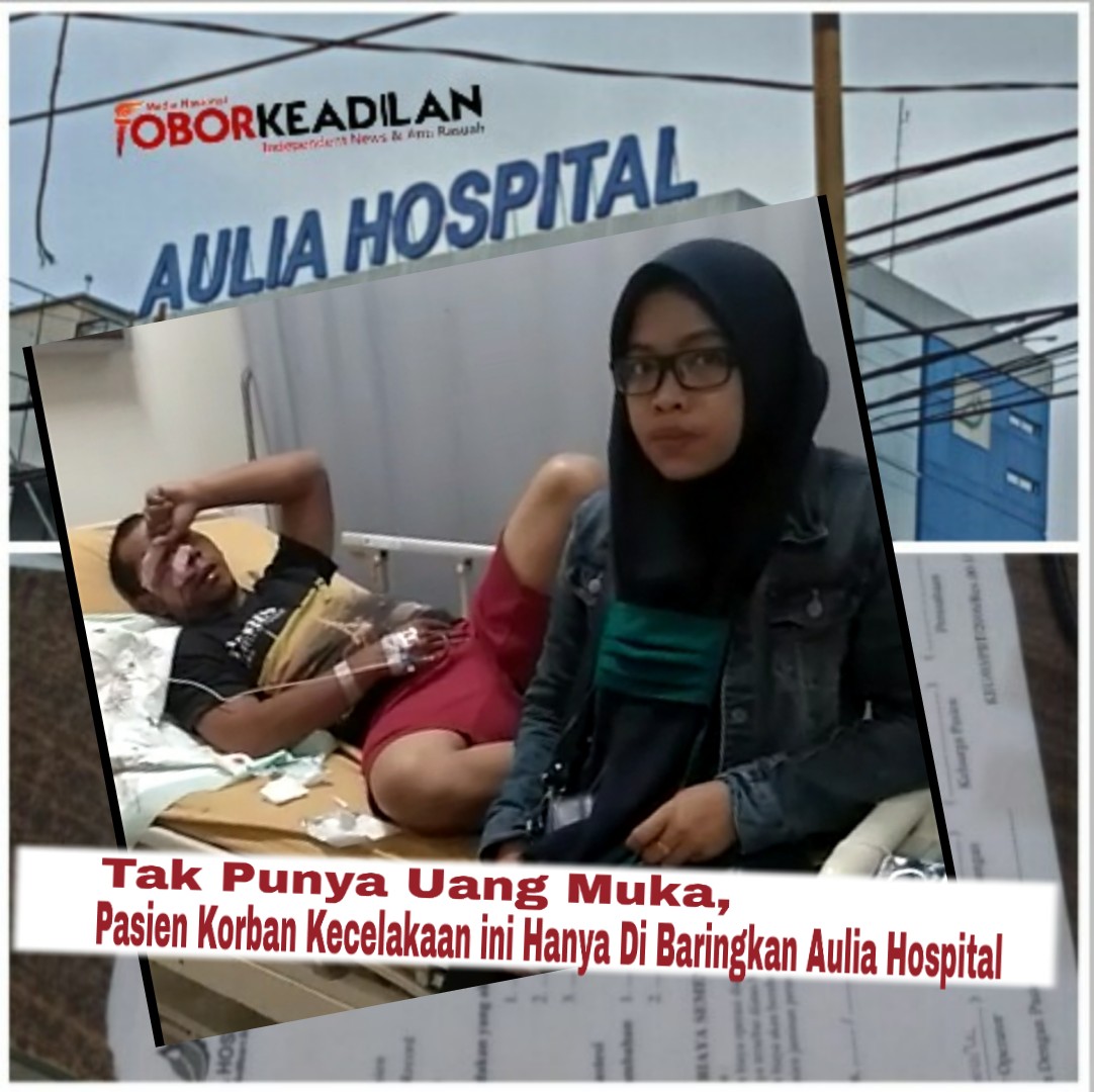Kejam! RS Aulia Hospital ini Telantarkan Korban Laka, Gara-gara Belum Bayar DP