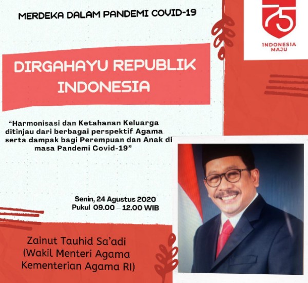 Harmonisasi dan Ketahanan Keluarga dari perspektif Agama serta dampak bagi Perempuan dan Anak di masa Pandemi Covid-19
