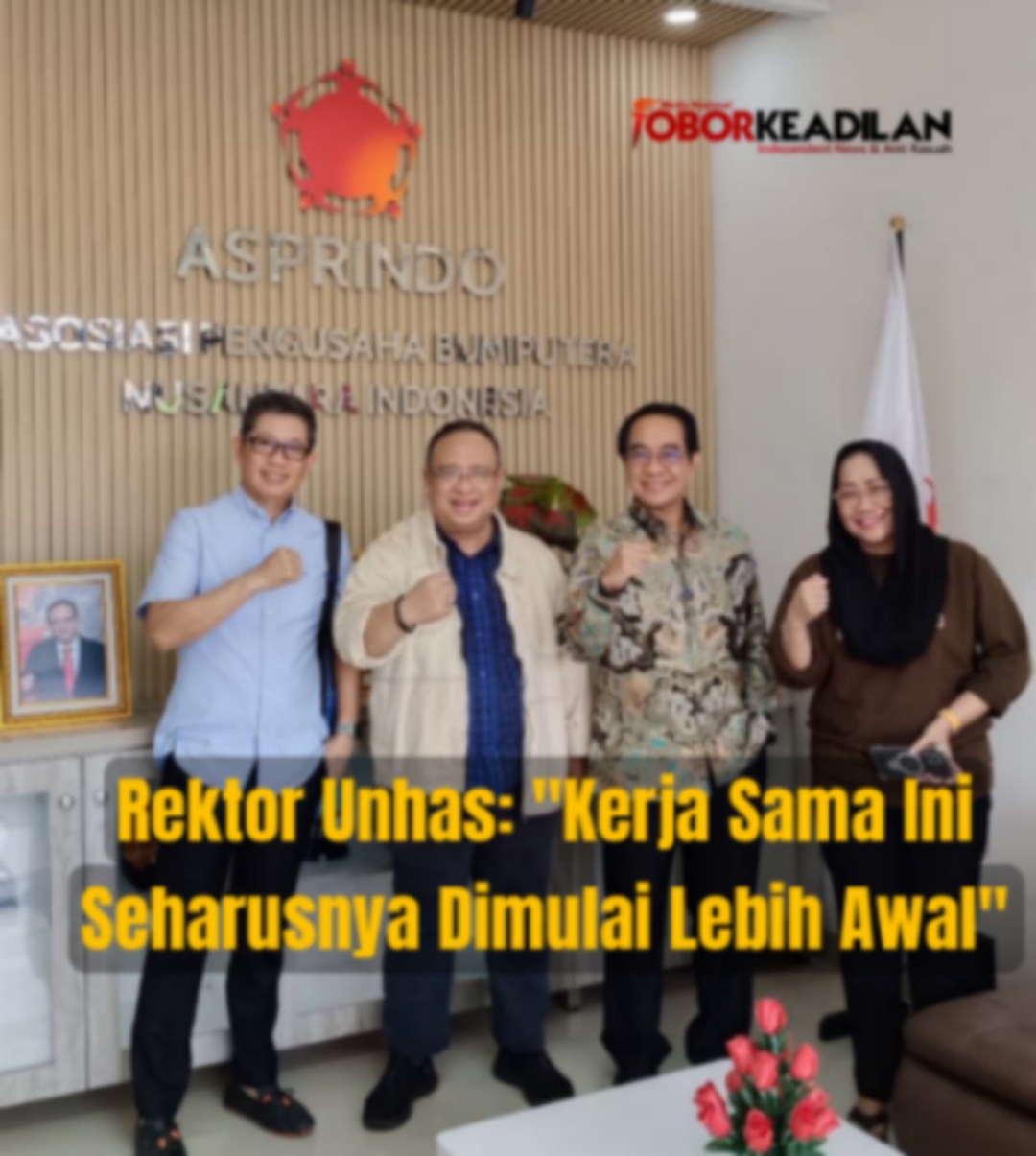 Kolaborasi UNHAS-ASPRINDO: Membangun Kemandirian Pengusaha Pribumi