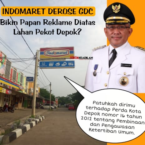 Estetika Ruang Publik Sepanjang Jalan Ke Rumah Idris Walikota Depok 