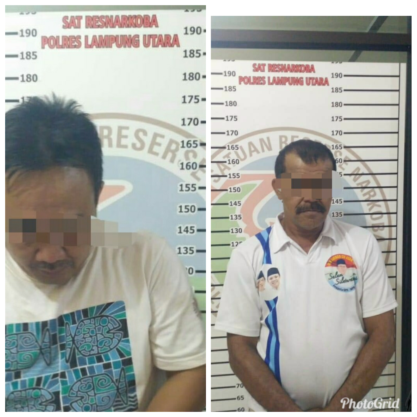 Usai Nyabu, Oknum Camat di Lampung Utara dan Sopirnya Ditangkap Polisi
