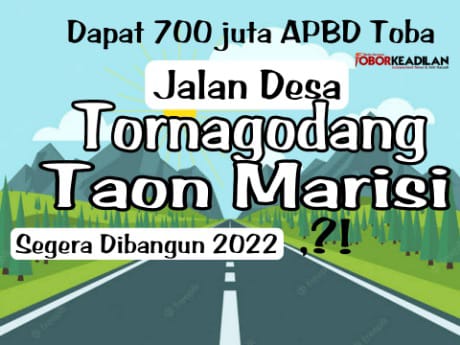 Perjuangan Keras Tak Sia-sia Jalan Raya Sibosur-Taonmarisi Dapat Kucuran APBD Rp 700 Juta