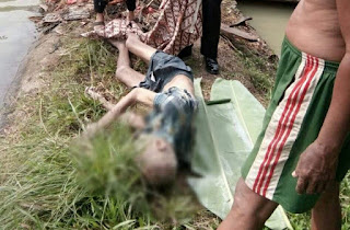 Pensiunan Polisi Tewas Di Saluran Irigasi 