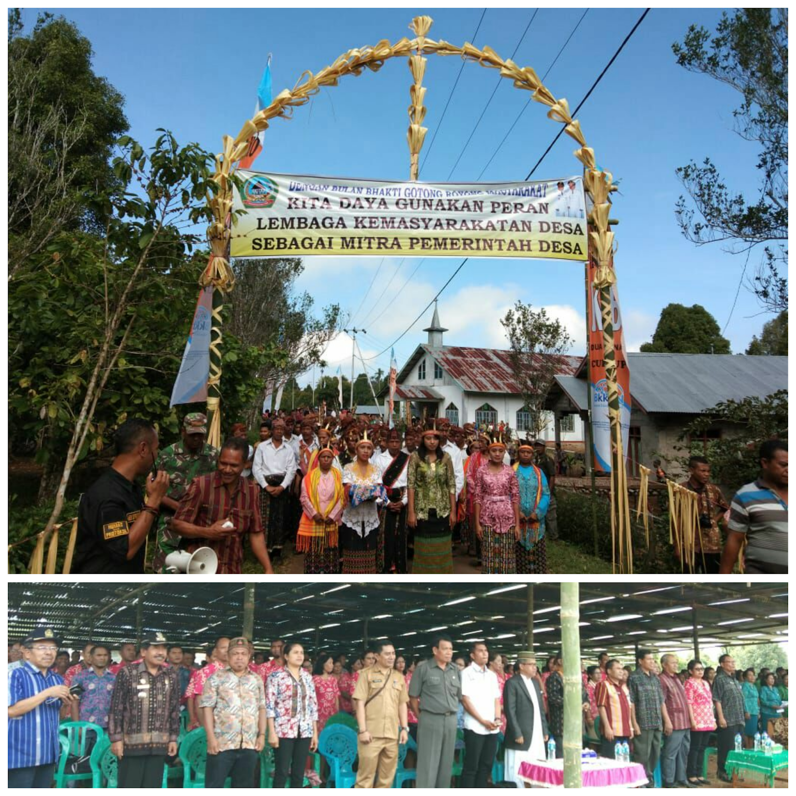 Kata Bupati Tote : Semangat Gotong Royong Butuh keterlibatan Semua Pihak 