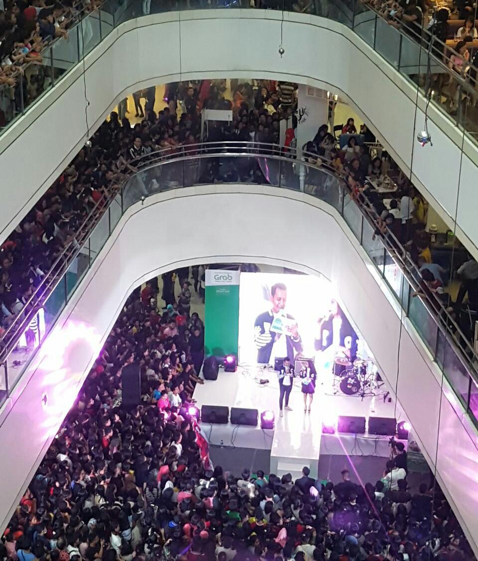 Konser Indonesia Idol di Atrium Plaza Medan Fair Bikin Heboh