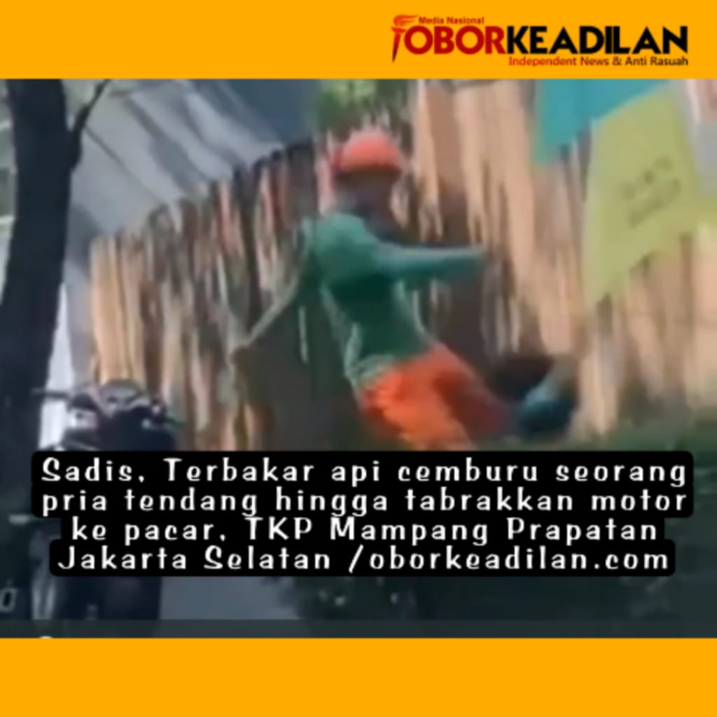 Sadis! Pria Buruh Kebersihan di Mampang Prapatan Jaksel Aniaya-Lindas Pacar Gegara Cemburu