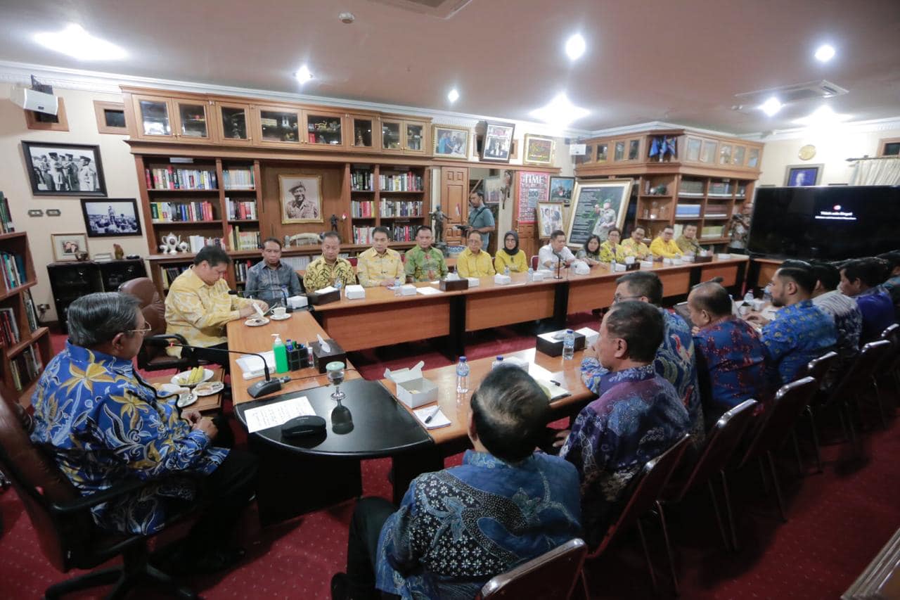SBY: Sejak Ibu Ani Yudhoyono Dipanggil Ilahi, Ini Pertemuan Perdana dengan Partai politik 