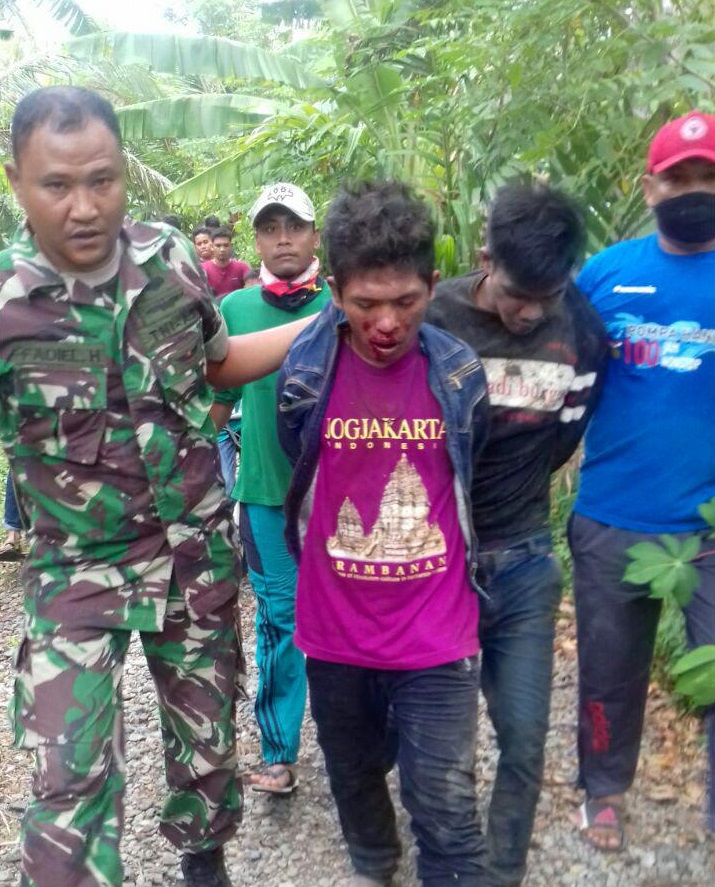 Setelah Kejar-kejaran, Prajurit Raider 112/Dharma Jaya Ringkus Pelaku Jambret 
