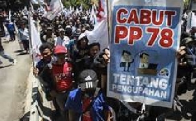 Puluhan Ribu Buruh Akan Kepung Istana Negara Dan Balaikota Tagih Janji Anis - Sandi