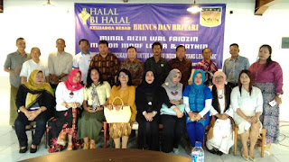 BRINUS ( BRIGADE NUSANTARA ) & BRITARI ( BRIGADE PUTRI INDONESIA ) GELAR ACARA HALAL BIHALAL