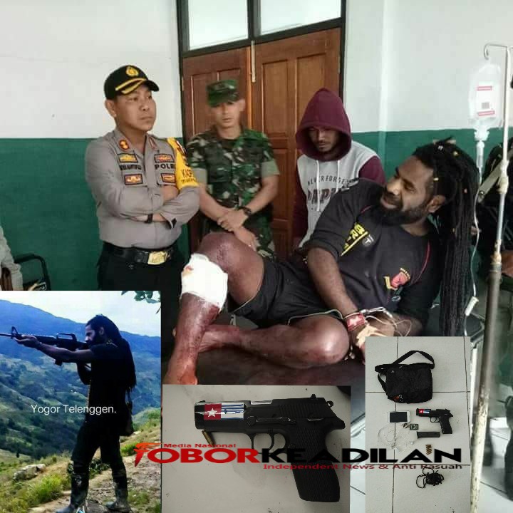 Timsus Reskrim Polda Papua Berhasil Meringkus Yogor Telenggen Kelompok Kriminal Bersenjata 