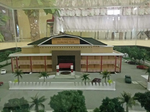 PEMDA PALUTA BERENCANA BANGUN PASAR GUNUNG TUA 2018 MENDATANG