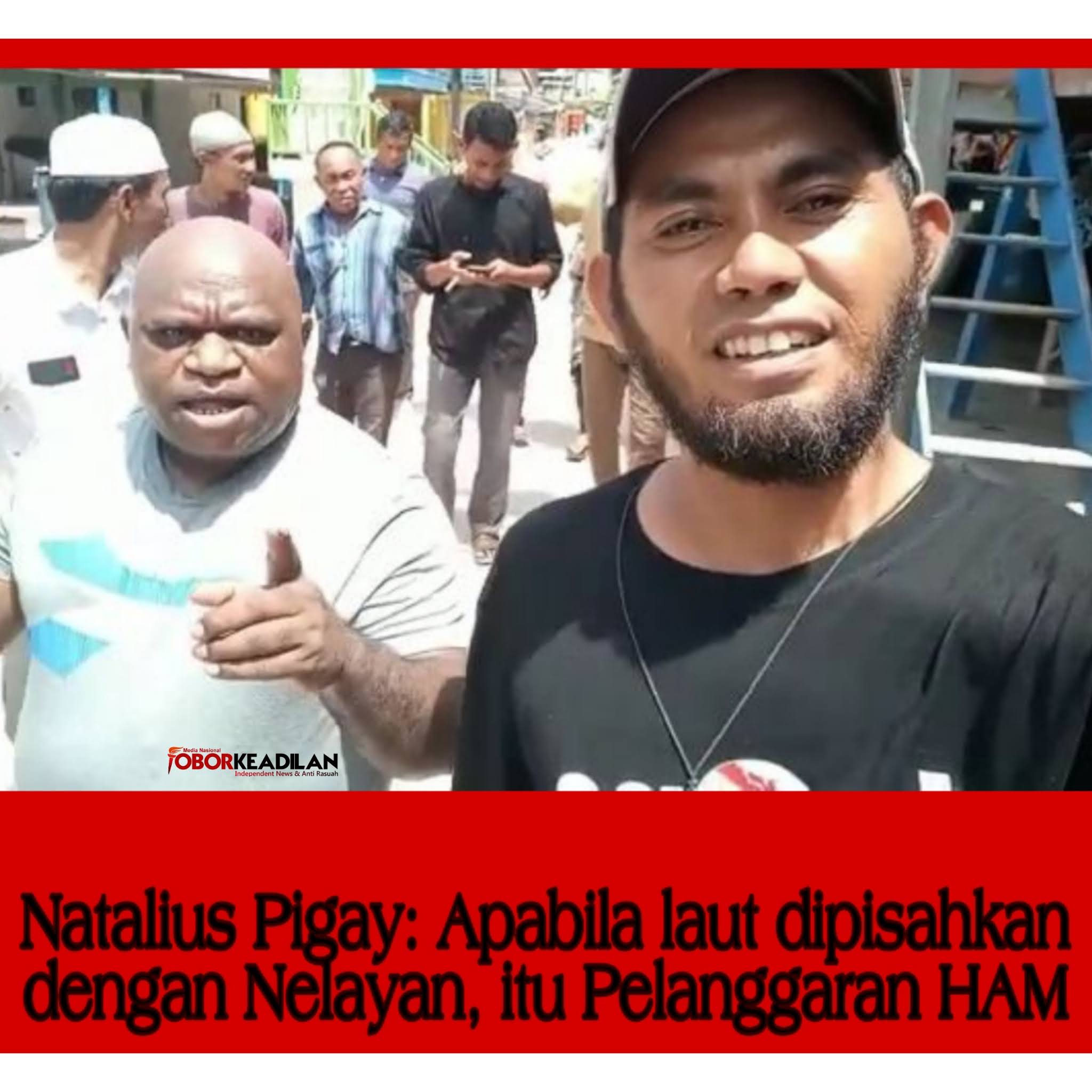 Natalius Pigai dan Jeritan Nelayan Messah, Taman Nasional Komodo 