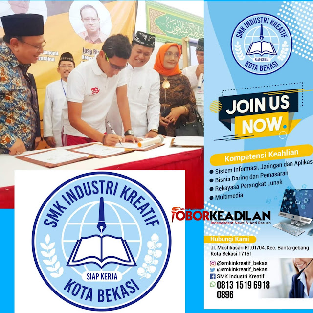 Jose Rizal Ketum Asprindo Rangkul OKE OCE Inisiasi Lahirnya SMK Siap Kerja di Bantar Gebang