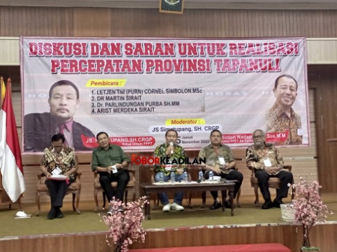 PPPT dan Para Tokoh Batak Mengulas Realisasi Percepatan Provinsi Tapanuli di Universitas Mpu Tantular 