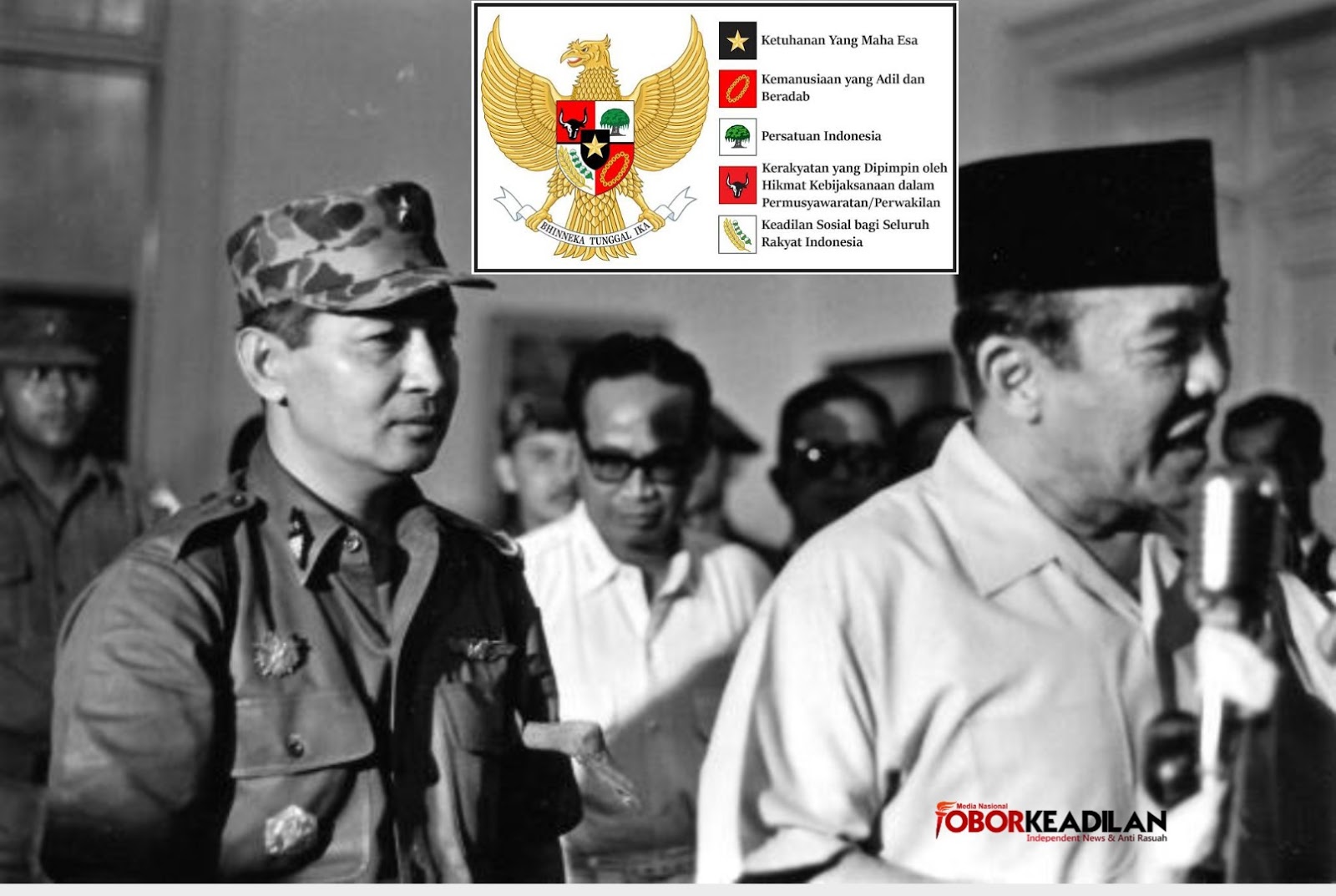 Supersemar. Soeharto tidak menjalankan perintah Sukarno, Dia mengambil langkah sendiri untuk berkuasa