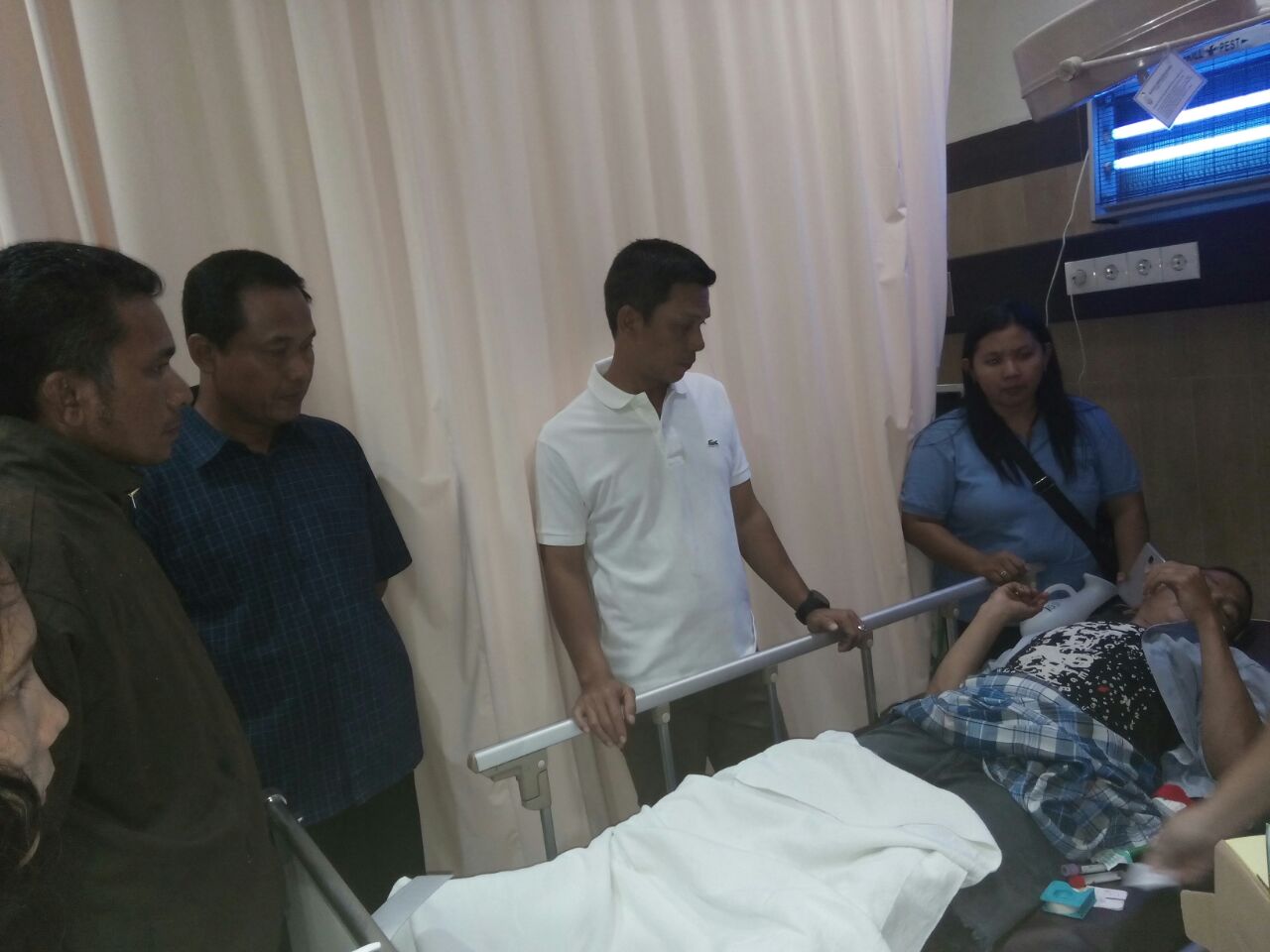 Kapolres pelalawan akui peluru nyasar dilakukan anggotanya.