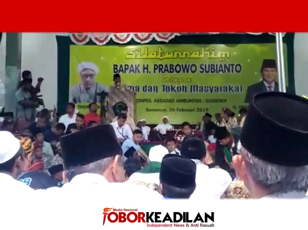 BREAKING NEWS: PRABOWO MARAH DI DEPAN ULAMA MADURA