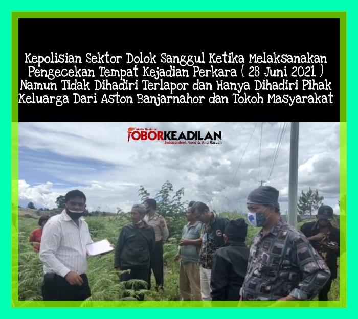 Polsek Dolok Sanggul Kangkangi Program Presisi, Kasus OTT Maling Jagung Milik Pandapotan Pardosi Dipetieskan