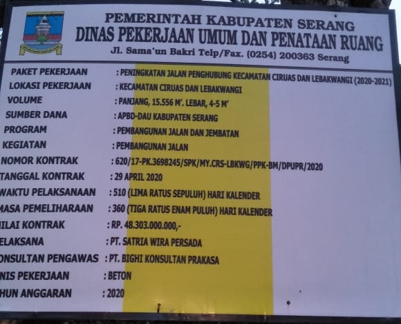 Pembangunan Jalan Betonisasi Baru Saja Dibangun Sudah Pada Retak
