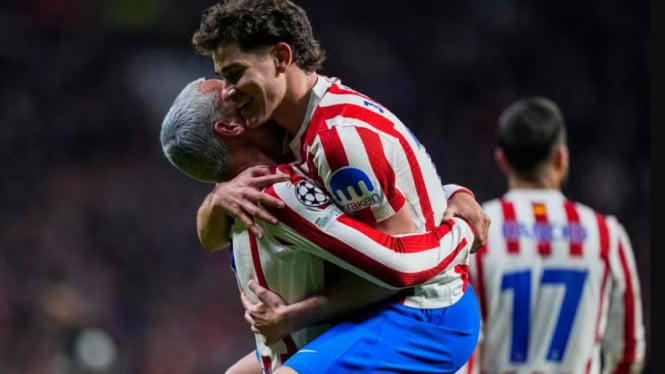 Atletico Madrid Pesta Gol: Tottenham Terima Kekalahan Telak 5-2 di Leg Pertama 16 Besar