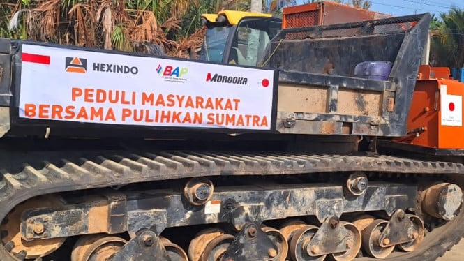 Hexindo Mobilisasi Armada Alat Berat untuk Percepatan Rehabilitasi Aceh Pascabencana