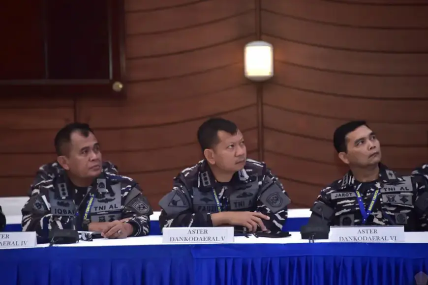 TNI Angkatan Laut Gelar Rapat Koordinasi Nasional Pejabat Teritorial, Bahas Strategi Pengelolaan Sumber Daya Laut dan Keamanan Maritim