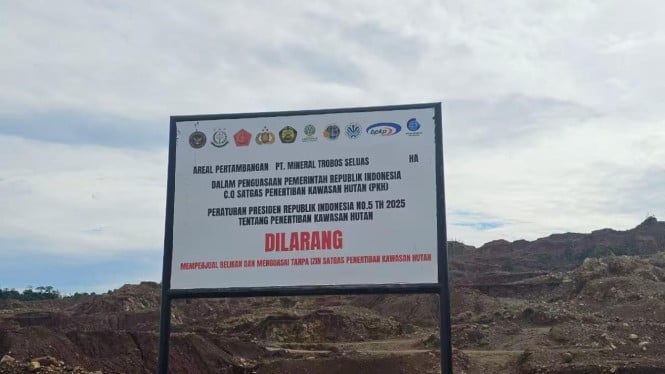 Satgas PKH Segel PT Mineral Trobos, Proses Perhitungan Denda Administratif Dimulai